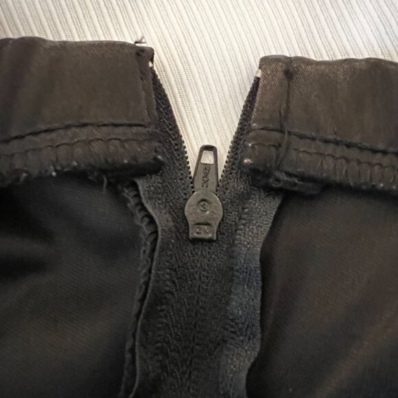 Collection Dressbarn,Black Satin Dress Sleeveless Size 10P (add sequins,lace ) - Picture 6 of 8